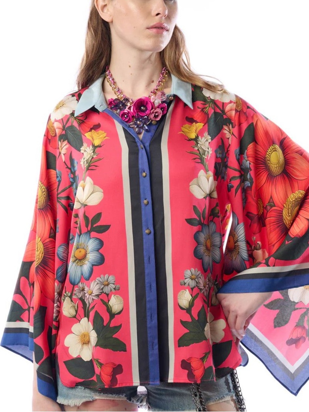 Aratta Floral Garden Top size xl